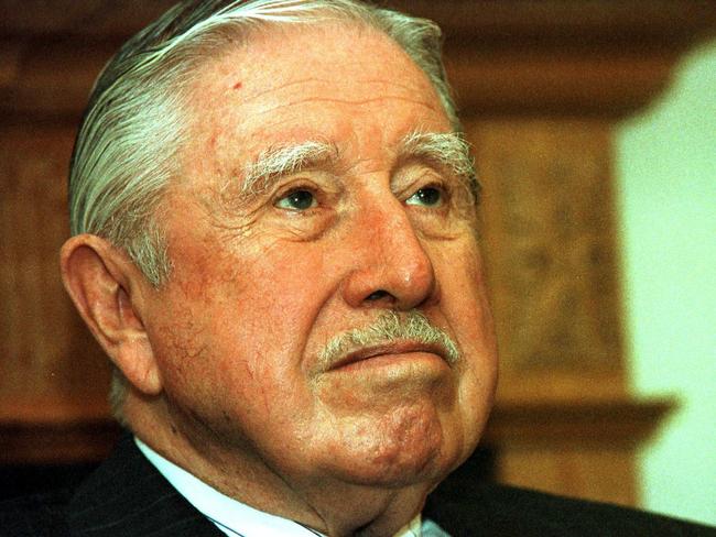 Former Chilean dictator General Augusto Pinochet pictured in 1999.