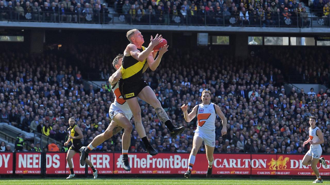 Josh Caddy has been key in Richmond’s premiership run. Picture: Jason Edwards