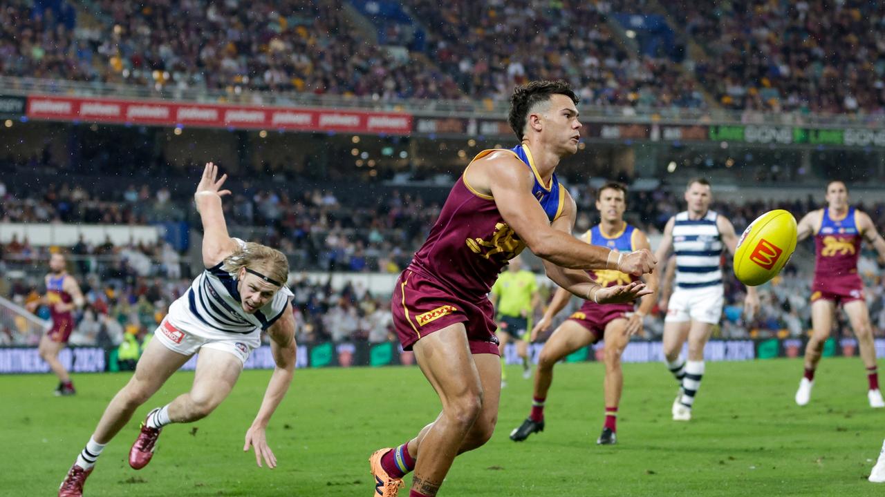 Lions star Cam Rayner has a few areas of his game he wants to ‘tidy up’. Picture: Russell Freeman/AFL Photos via Getty Images