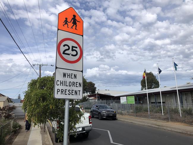 School Zone sign. Picture: RAA