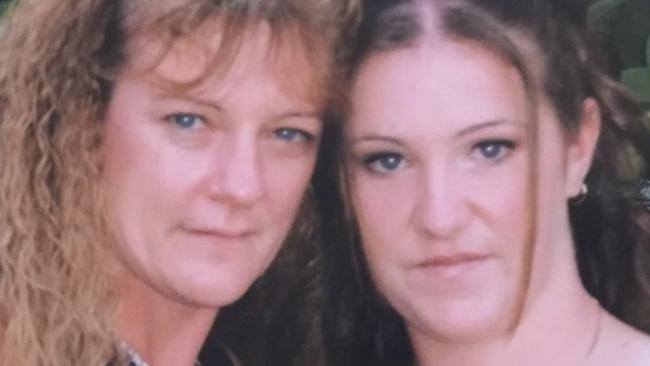 Tara Nettleton, the widow of Khaled Sharrouf, pictured with her mother Karen. Picture: ABC 7.30 Report