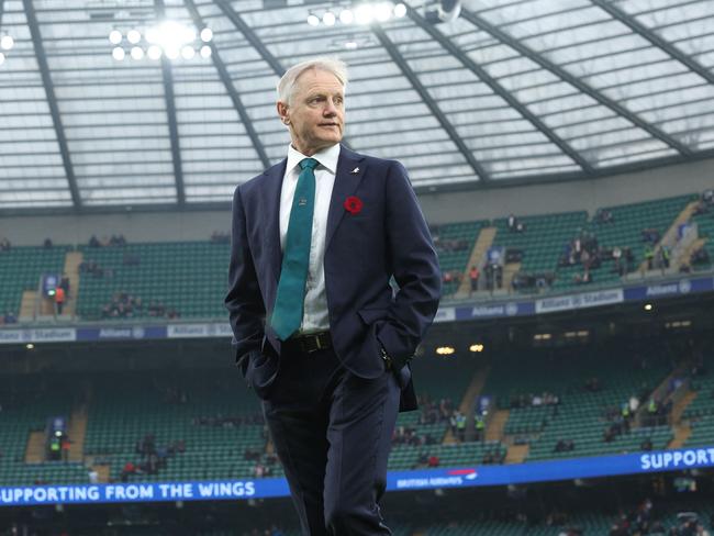 Joe Schmidt’s arrival has helped lift the standing of rugby in Australia. Picture: AFP