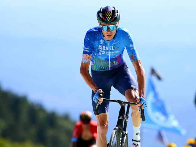 Christopher Froome of United Kingdom and Team Israel -rosses the finish line during the 109th Tour de France 2022. Picture: Tim de Waele