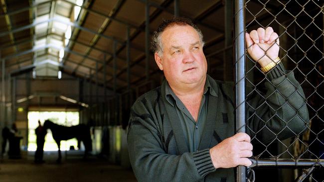 Trainer Frank Cleary at Rosehill back in 2003. Picture: Brett Costello