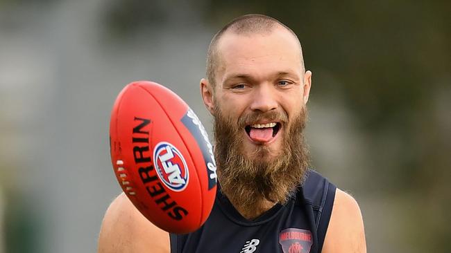 Max Gawn. (Photo by Quinn Rooney/Getty Images)