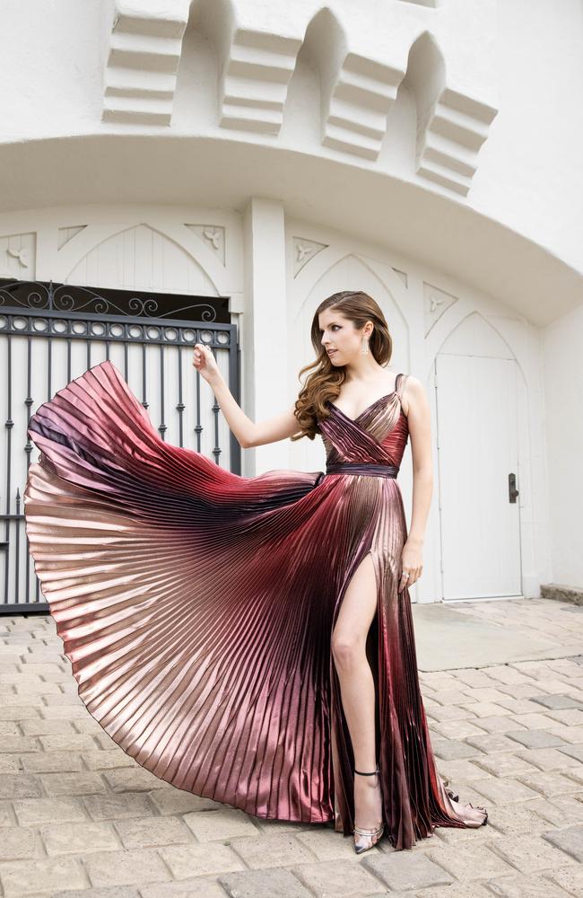 Anna Kendrick wore a Zuhair Murad gown. Picture: Emma McIntyre/Getty Images