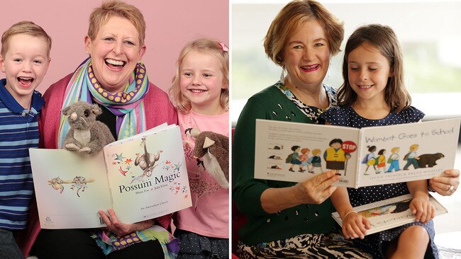 Authors Mem Fox and Jackie French. Picture: Dylan Coker/John Fotiadis