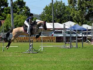 AIMING HIGH: Show-jumping needs more competitors, organisers say. Picture: Madeline Grace