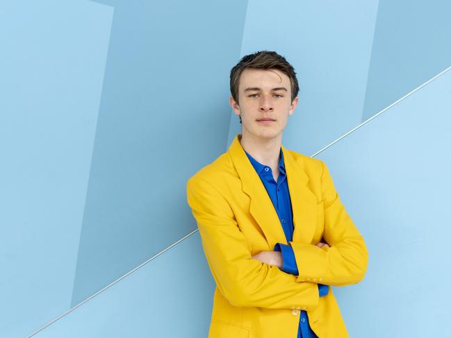 Ben Clarke is a backing vocalist. Picture: Monique Harmer