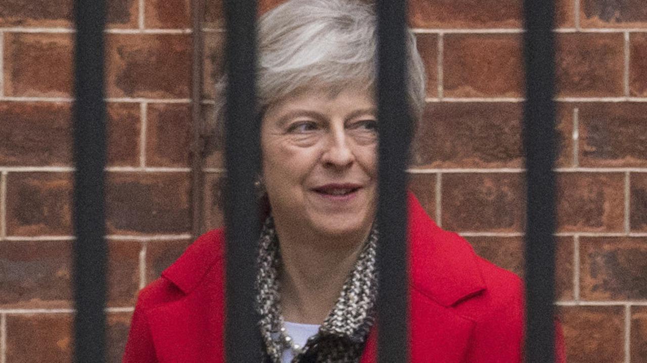 Britain's Prime Minister Theresa May must feel caged in as her Brexit plan and her leadership comes under fire. Picture: Associated Press