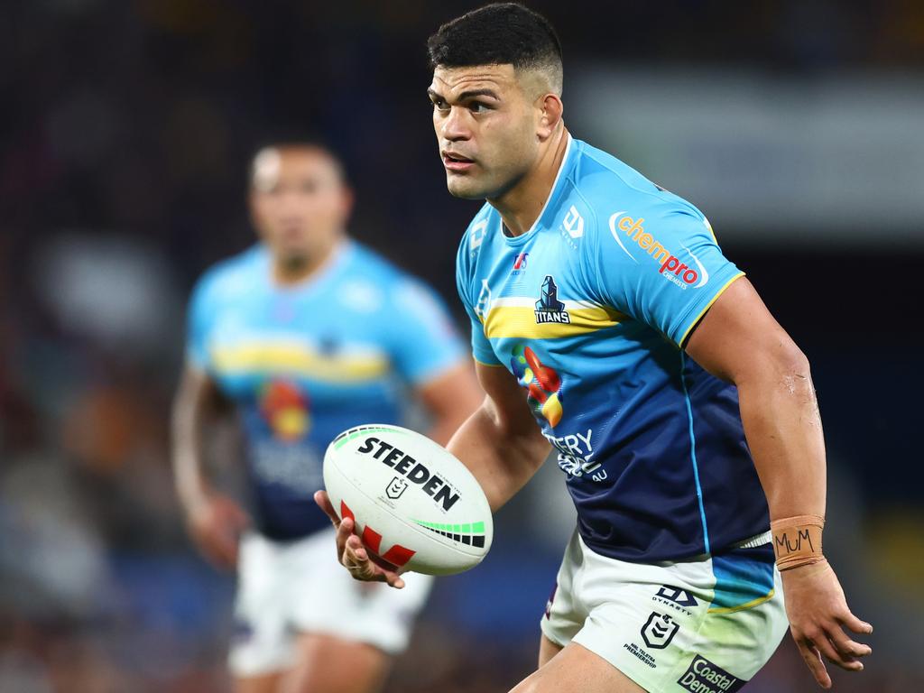 David Fifita is set to meet with the Panthers. (Photo by Chris Hyde/Getty Images)