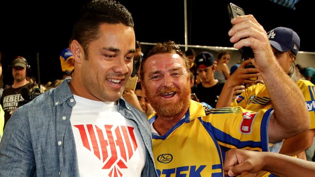 Will Jarryd Hayne be back in the blue and gold this year? Picture Gregg Porteous