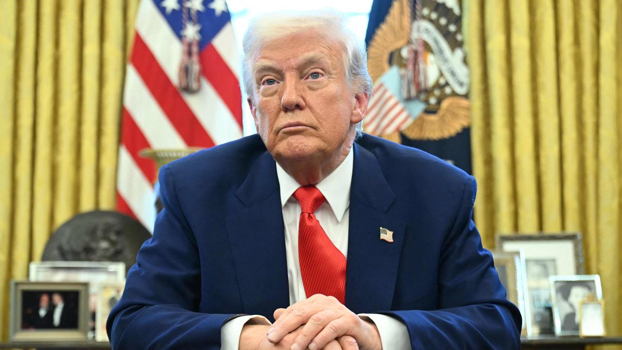 US President Donald Trump has almost been back in the White House for 100 days. Picture: AFP