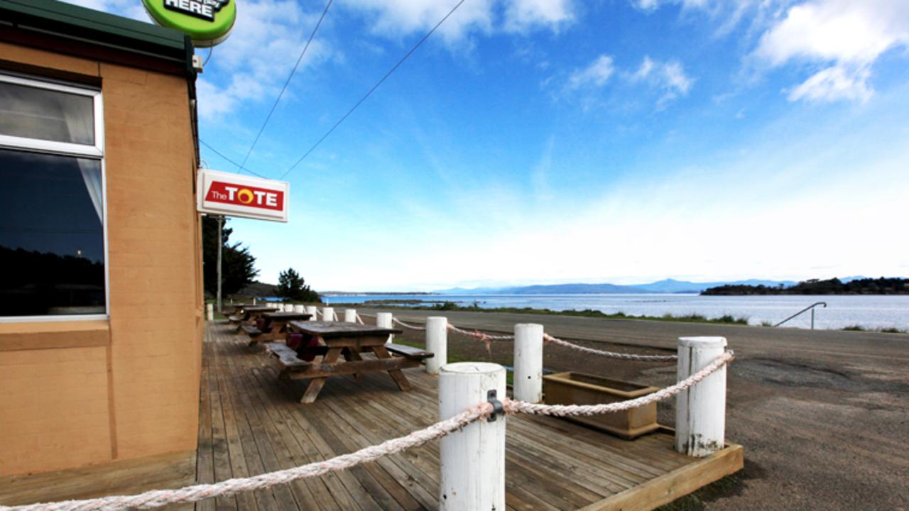 There’s just one pub on Bruny Island pub but Catriona’s more than happy with its offering. Picture: Supplied