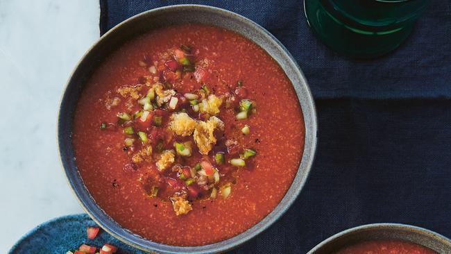 It’s a winner: Neil Perry’s gazpacho. Picture: Petrina Tinslay / Neil Perry Cookbook