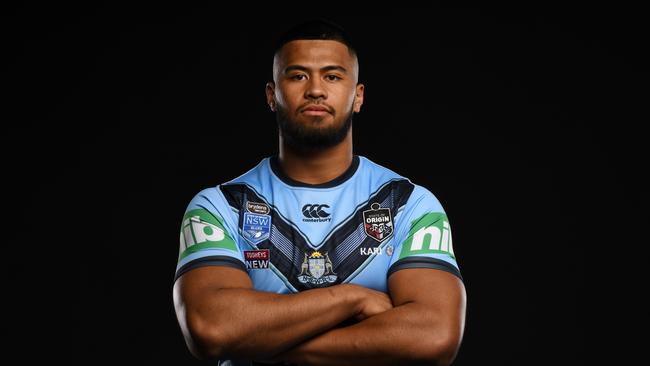 Haas made the NSW Origin team after just 10 NRL games and is one of the code’s hottest forward talents.