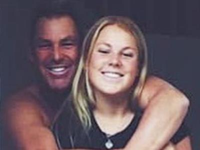 Brooke and Shane Warne