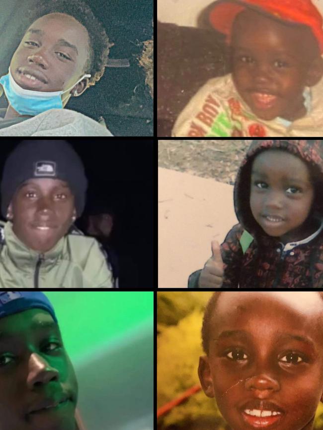 A collage of family photos of Kevin 'Memo' Reech. Picture: Supplied