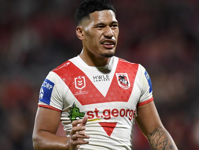 NRL 2023 RD13 Dolphins v St. George Illawarra Dragons - Talatau Amone. Pictuer: NRL Photos