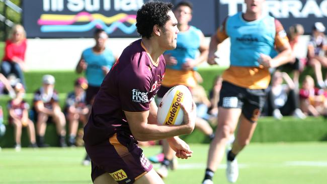 Xavier Coates will make his NRL debut for the Broncos. Picture: Peter Wallis