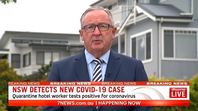 Sydney quarantine worker tests positive to COVID-19 (Sunrise)