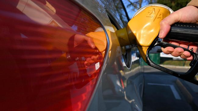 The price of diesel soared by more than 14 cents on average last week in France, in the wake of soaring oil prices since the Russian invasion of Ukraine. Picture: AFP