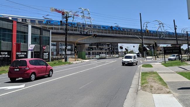 After: the new sky rail bridge.