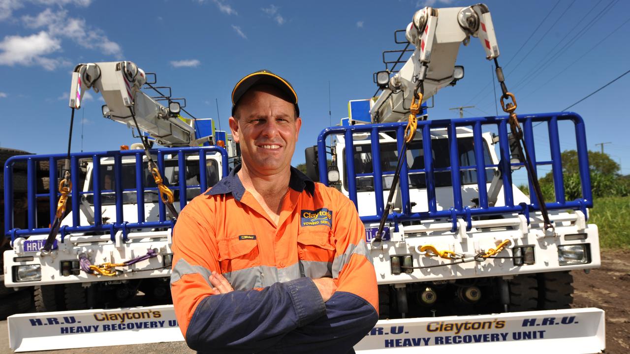 Clayton's Towing Service’s Mike Clayton welcomed any upgrades to the Bruce Hwy. Picture; Iain Curry