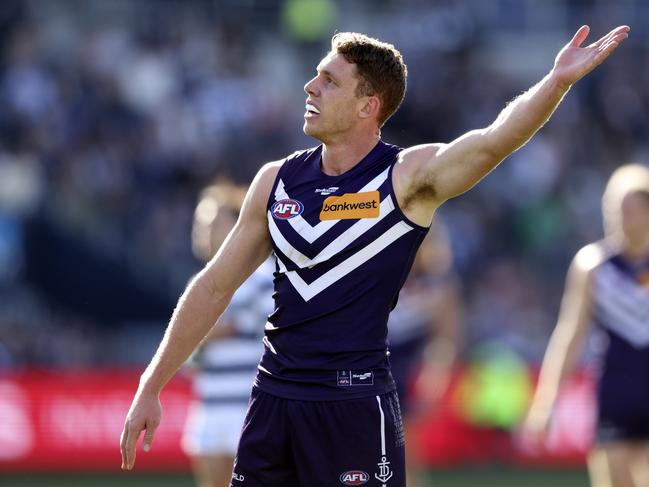 Josh Corbett retired at the end of last season. Picture: Martin Keep/Getty Images via AFL Photos