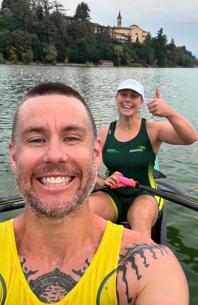 Jed Altschwager and Nikki Ayers share a special bond. Picture: Instagram