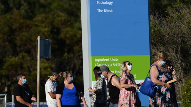 Residents from the northern beaches have been told to stay home for at least the next three days in response to the concerning outbreak. Picture: NCA NewsWire/Jeremy Piper