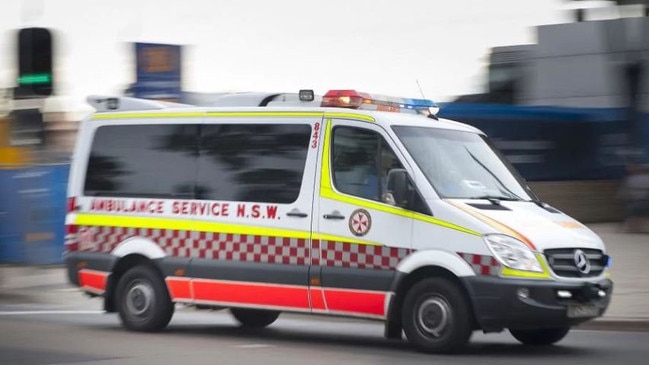 A 14-year-old girl has died on the way to Westmead Hospital after being hit by a car on the Great Western Highway, Colyton.