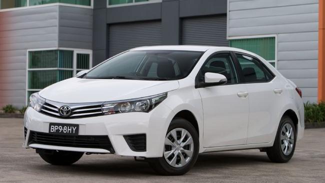 Top selling car ... The Toyota Corolla.