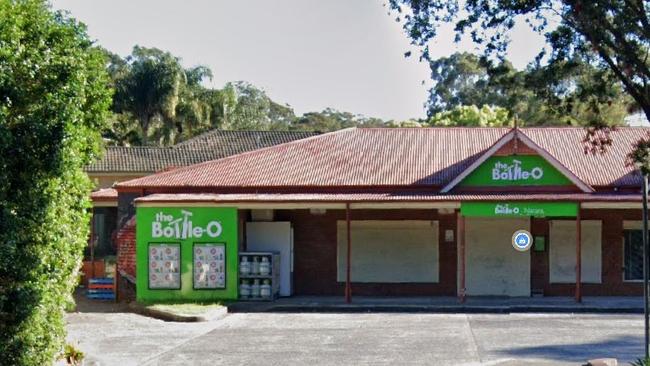 Michael David Maher, 31, drove into the Bottlo at Narara, during a police pursuit. Picture: Google