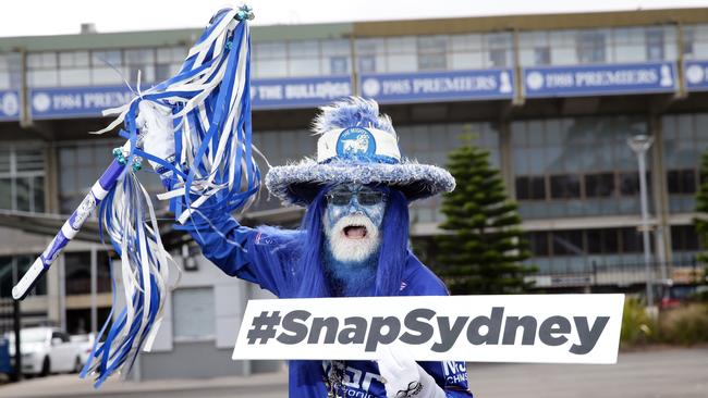The Wizard is one of Canterbury-Bankstown’s most colourful characters. Picture: Craig Wilson