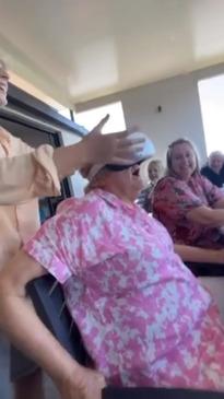 Aussie grandma has hilarious reaction to virtual reality rollercoaster