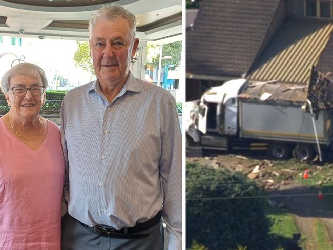 Elderly couple Jim and Carmel were killed when a truck ploughed into their house at Tower Hill west of Geelong. Picture: Supplied