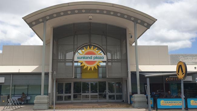 The entrance to the old Sunland Plaza in Thuringowa Central.