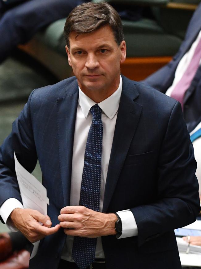 Energy Minister Angus Taylor. Picture: AAP