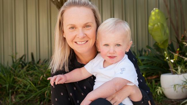 ** FOR NETWORK STORY ** Neuroblastoma breakthrough. Huey May, now 7 years old, pictured with his Mum, Jill. He was diagnosed with Stage 4 Neuroblastoma at 10 weeks old.  He was treated at Sydney Children’s Hospital. Supplied