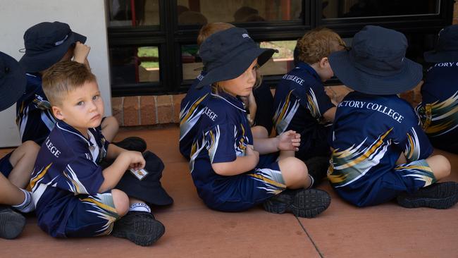 Victory College's first day of class. January 22,2024. Picture: Christine Schindler