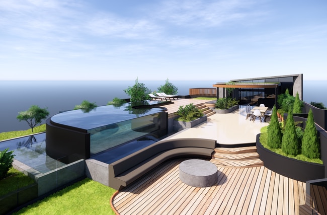 With an asking price of $20 million, the developers of this yet-to-be-built penthouse are seeking a record sale for an apartment in Queensland. Picture: Supplied