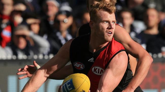 Adam Cooney’s time at Essendon could be up. Picture: Wayne Ludbey