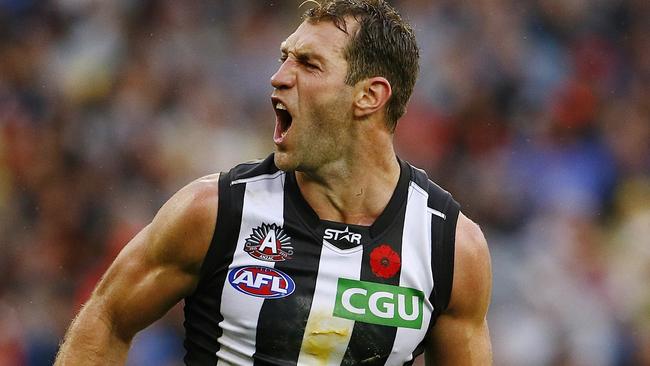 Travis Cloke is now a Bulldog. Picture: Wayne Ludbey