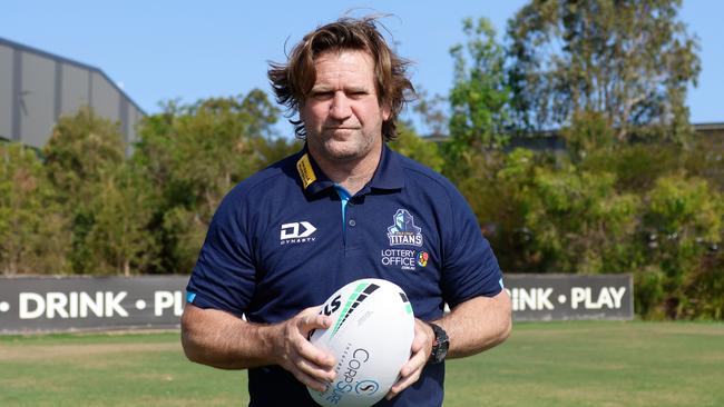 New Titans coach Des Hasler.