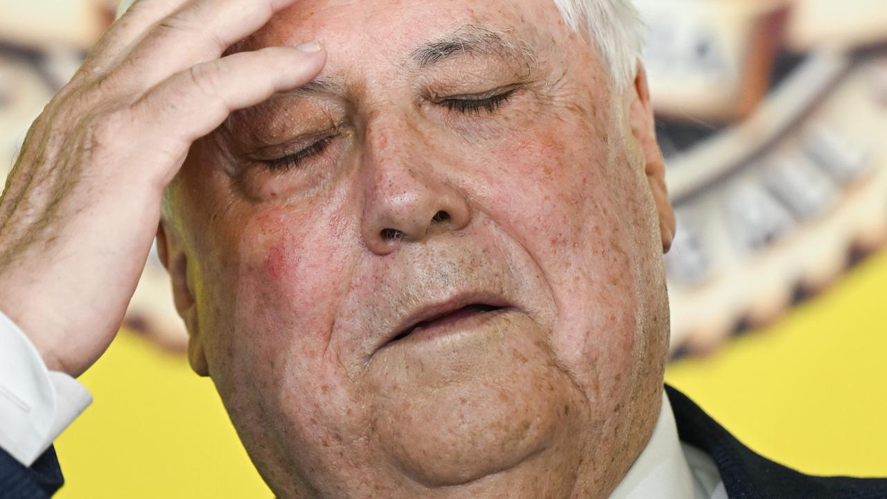 Ugly scenes as Palmer launches new party