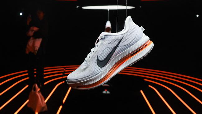 Nike’s Air Zoom sneaker is unveiled during company event in Paris, on April 11.