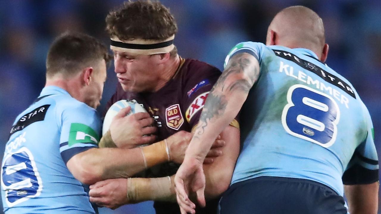 Jarrod Wallace has struggled to make an impact in the Origin arena.