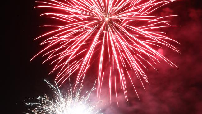 Fireworks at the Killarney Bonfire Night.