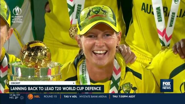 Australia welcome back Lanning in title defence